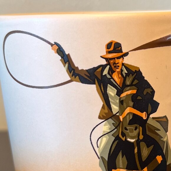 Indiana Jones RAIDERS OF THE LOST ARK Whip Handle Mug ~ Hallmark ~ Harrison Ford - Picture 4 of 11